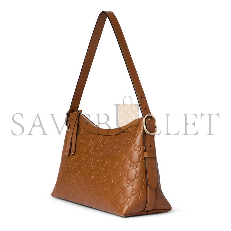 GUCCI GG EMBLEM MEDIUM SHOULDER BAG 847449 (30*19*11cm) GUCCI GG EMBLEM MEDIUM SHOULDER BAG 847449 (30*19*11cm)